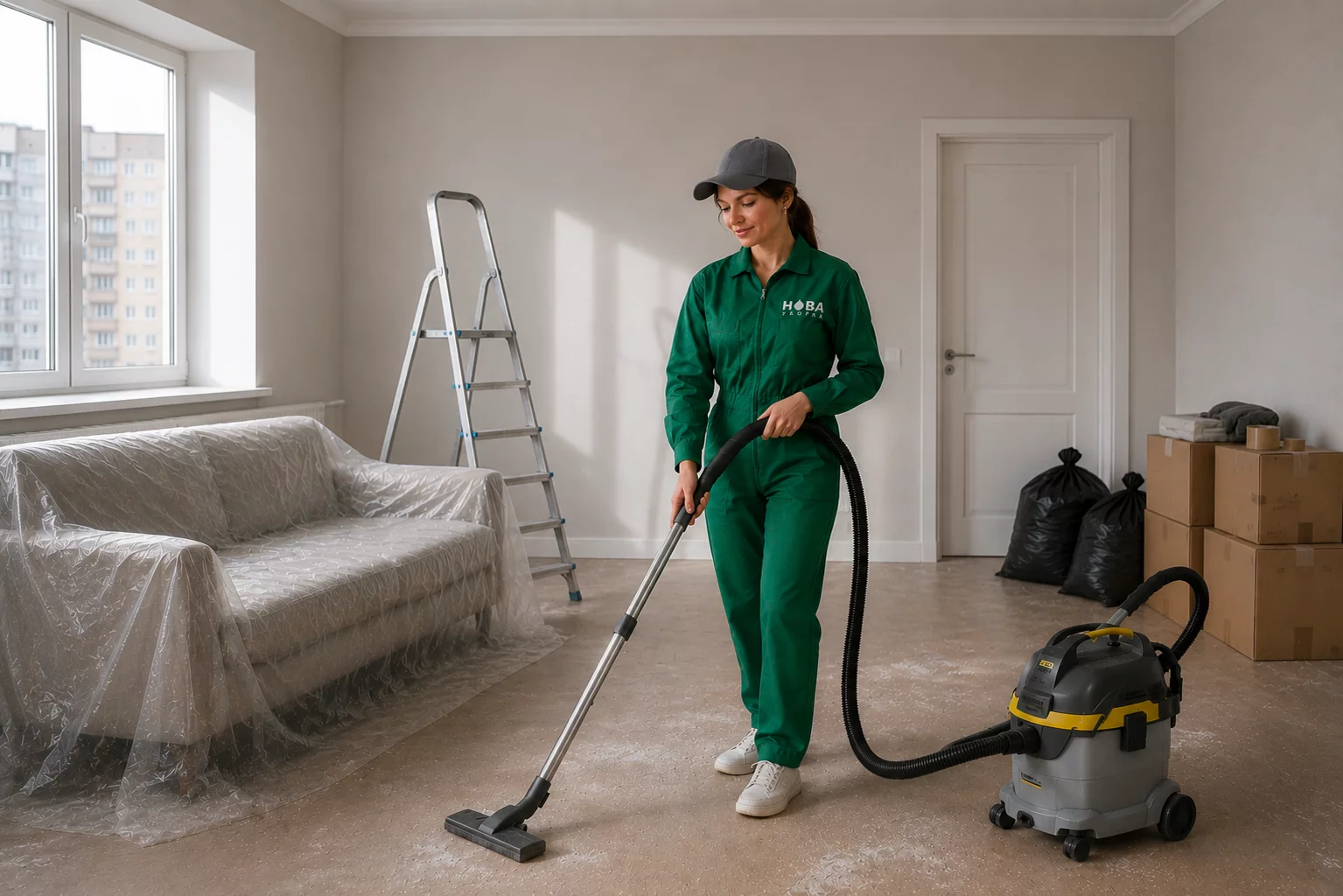 Уборка квартиры после ремонта